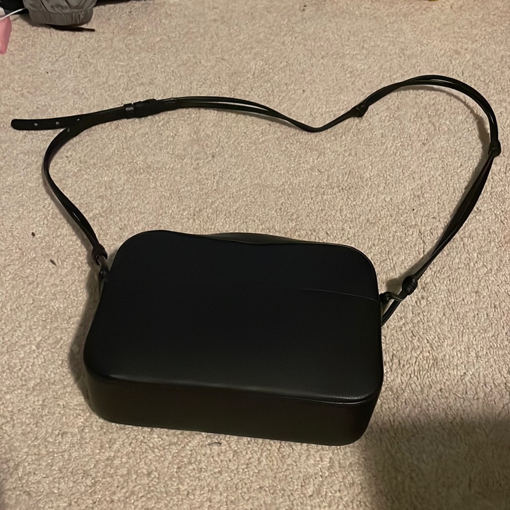 Black Von Holzhausen Zipper Crossbody